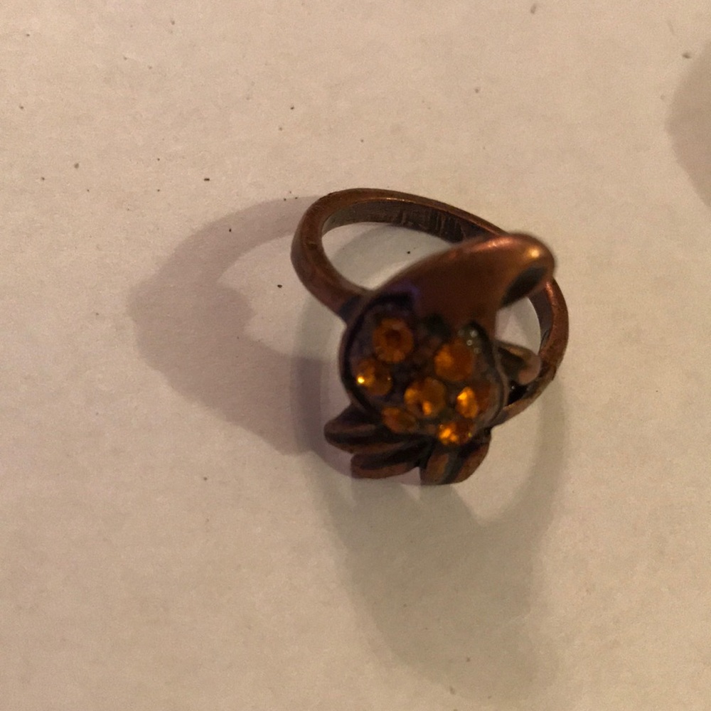 Vintage copper ring